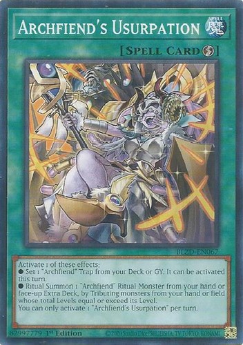 Yu-Gi-Oh OCG Doom Regina Archfiend BLZD-JP030 Blazing Dominion