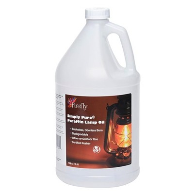 Firefly Kosher Odorless Paraffin Lamp Oil Smokeless Virtually Odorless 1 Gallon