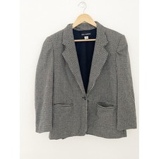 Vintage sage harbor houndstooth blazer size 10