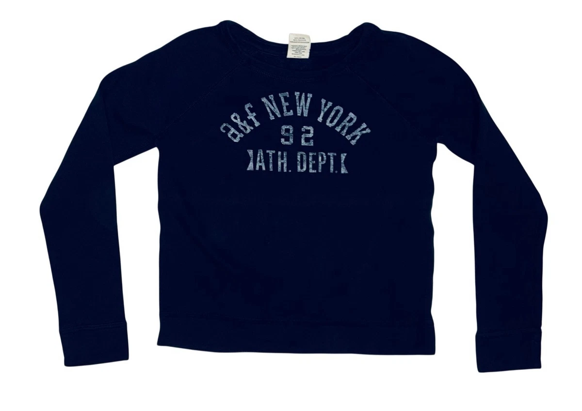 Abercrombie & Fitch Size L Blue Sweatshirts & Hoodies for Girls