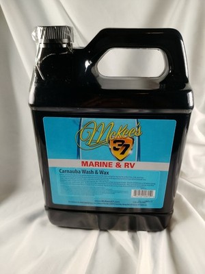 McKee's 37 Max's Marine & RV Carnaub Wash and Wax Waxes & Polishes 128oz