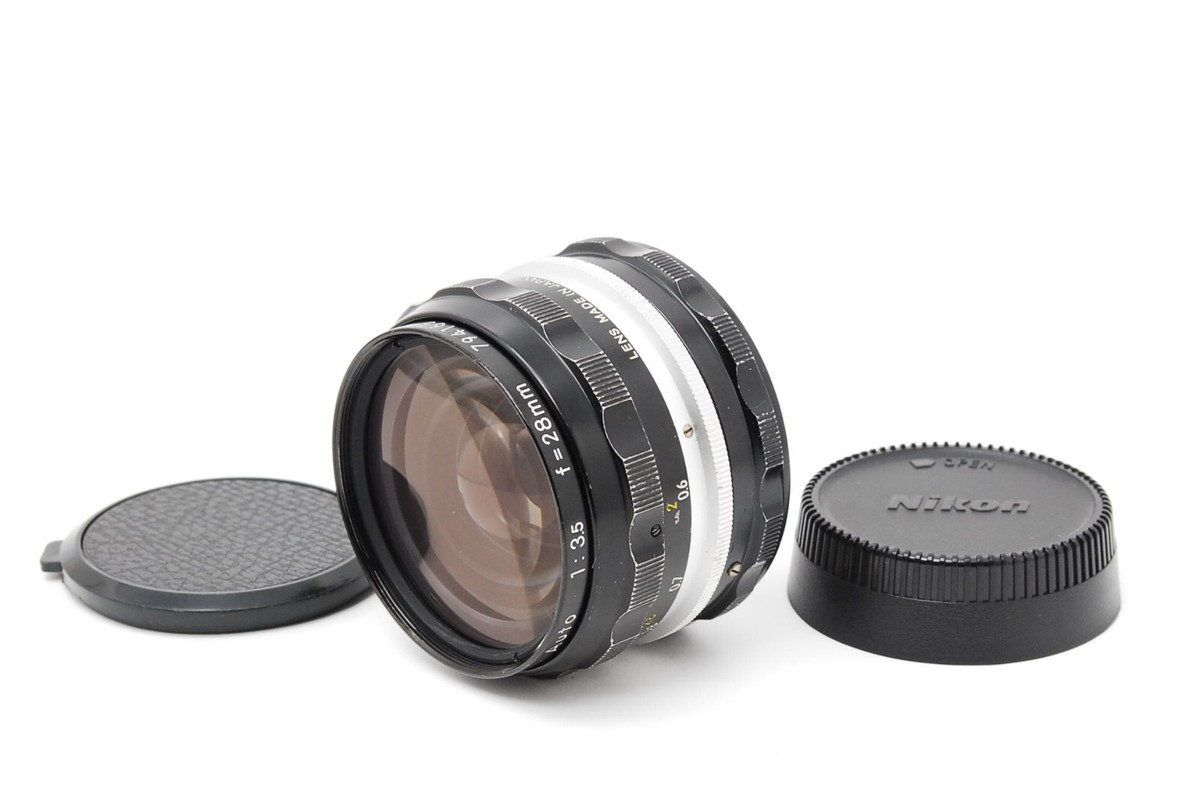 NEAR MINT] Nikon NIKKOR-H Auto 28mm F/3.5 MF Lens from Japan | eBay
