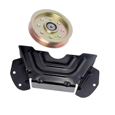 Flat Idler Pulley 756-04129 & Belt Guard 783-06424A-0637 for MTD Deck Parts