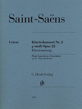 Saint-Saens Piano Concerto No. 2 In G-minor Op. 22 Piano Solo Part B 051481355