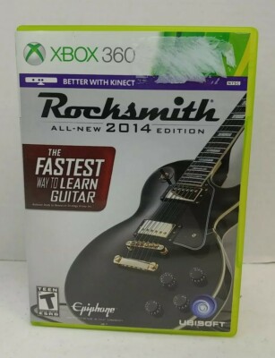 Rocksmith 2014 Edition (Microsoft Xbox 360, 2014)