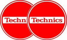 Slipmats Technics Break Rouge Blanc 1 Paire 0020104631
