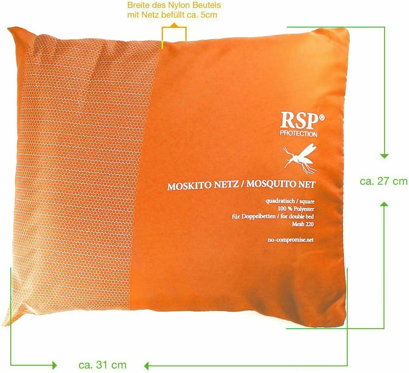 RSP Moskitonetz Travel Box XXL [Kasten, Zelt, Pyramide] mit EINGANG