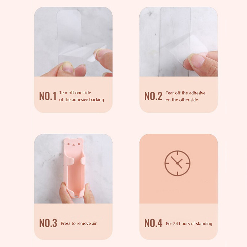 Sale 1PC Toothbrush Stand Rack Organizer Electric Toothbrush Wall-Mounted Hol:KE