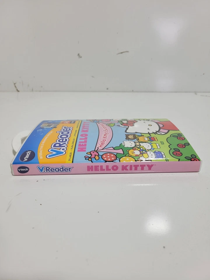 NEW V.Reader "Hello Kitty Hello Kitty's Surprise" Reading Learning Game Vtech - Image 2 of 4