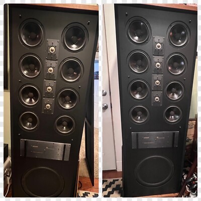 Polk Audio SDA SRS  Signature Speakers w/interconnect cable