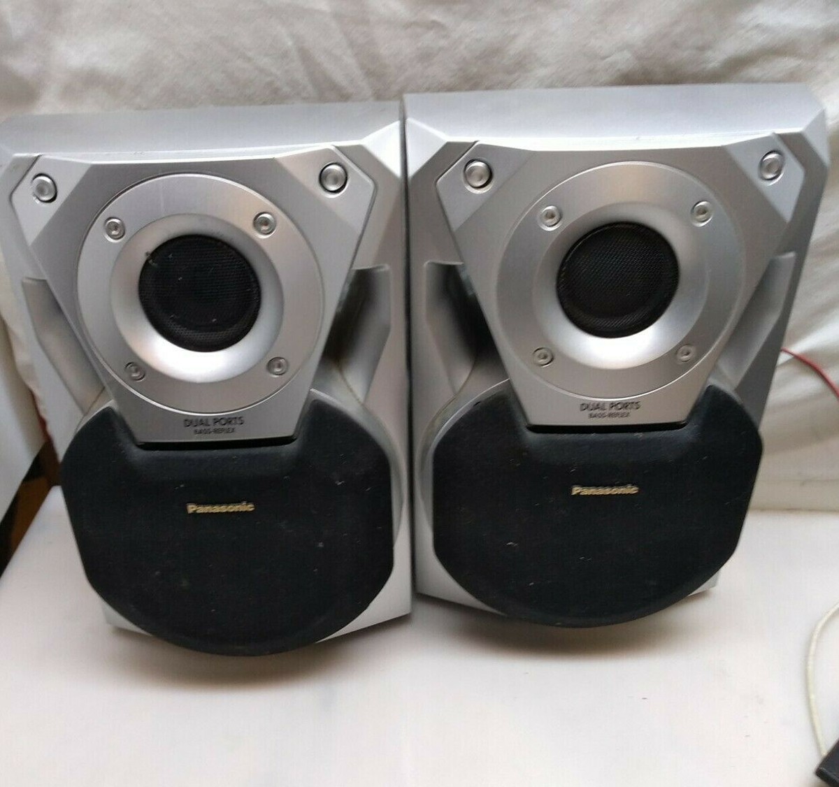 Panasonic SB-AK 18 Raw 2-way Speakers & Face Plate 100W 6 ohm Pair