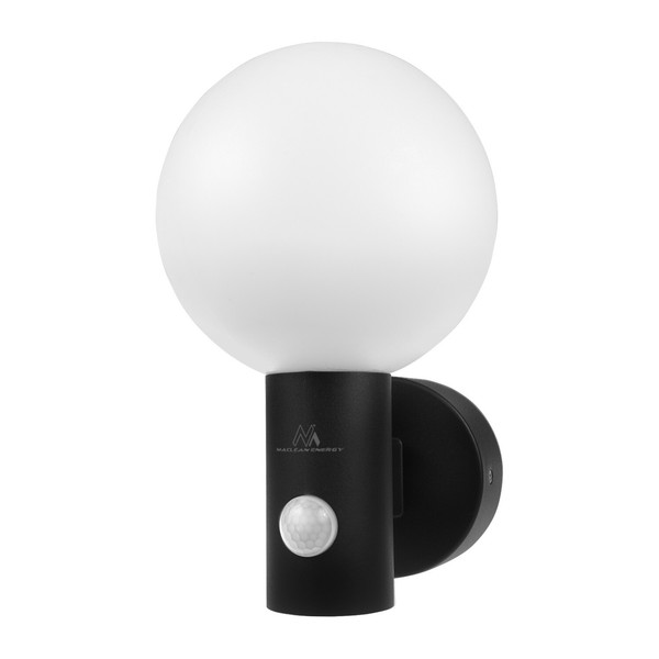Led Lampe Mit Pir Bewegungsmelder Schwarz 15W IP65 1600Lm 4000K Maclean-image
