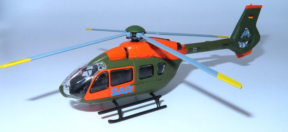 Schuco aus 452663500 Hubschrauber Airbus SAR H145 Eurocopter Bundeswehr 1:87