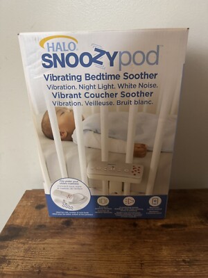 HALO Snoozy Pod Vibrating Bedtime Crib Soother