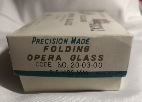 VINTAGE FOLDING OPERA GLASSES S. S. Kresge Co 2.5 X 25 MM Kmart Focal Japan MINT - Picture 7 of 7