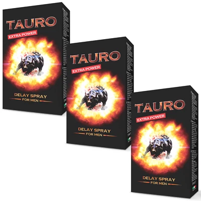 INTIMATELINE Ritardante Eiaculazione Spray Tauro Extra Forte Uomo Naturale Precoce 3X5 ML