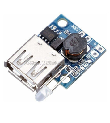 Mini DC-DC 3 to 5V Boost 3A Step up Power Supply Module With Battery Indicator