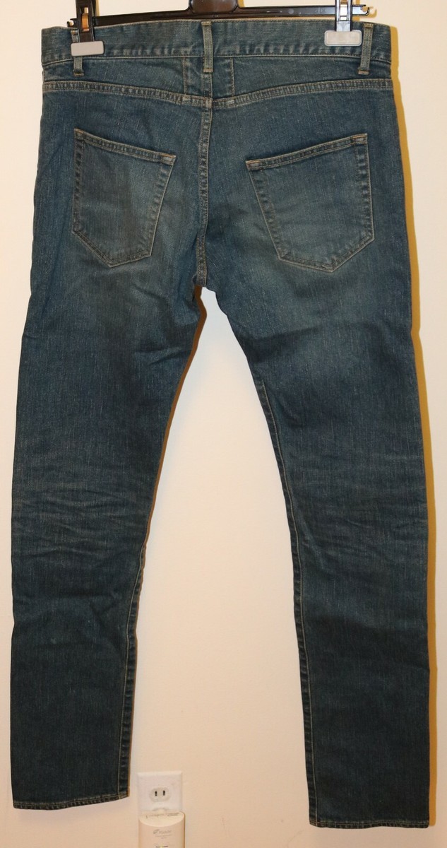 Saint Laurent Paris Medium Wash Jeans Size 29 D01 M/SL-LW SLP Blue