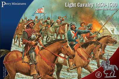 Wargame Médiéval Perry Miniatures – Cavalerie Légère 1450-1500 – Figurines 28mm Plastique Neuf