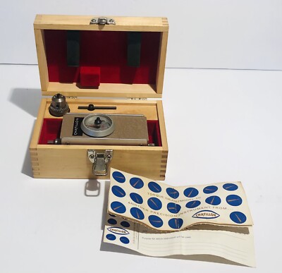 CHATILLON TG-80 MRP Torque Gauge With Detachable Chuck W/ Original Wood Box