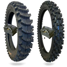 WIG Racing 120/90-19 Sand Mud Tire and 80/100-21 Tire with Tube Combo Motocross
