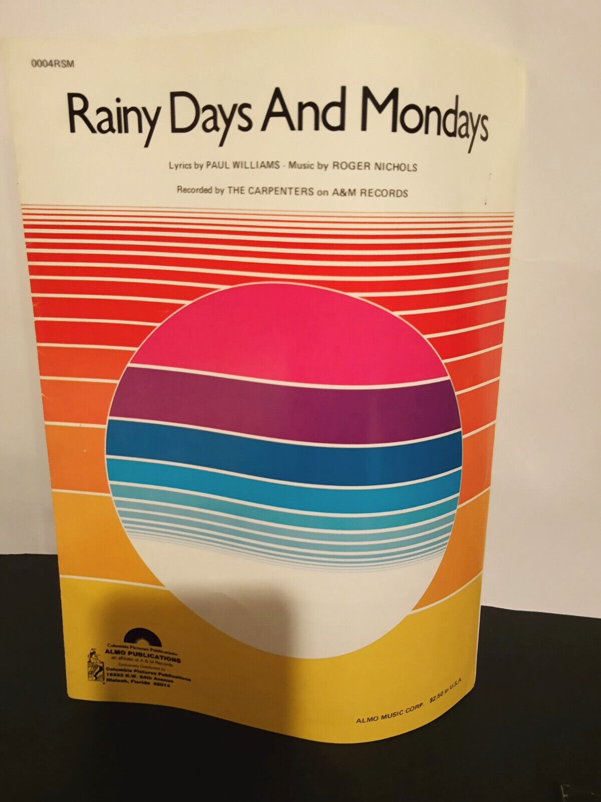 The Carpenters Rainy Days and Mondays Sheet Music (Easy Piano