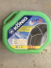 catene da neve per auto della Koning da 9 MM ( zip 9 )