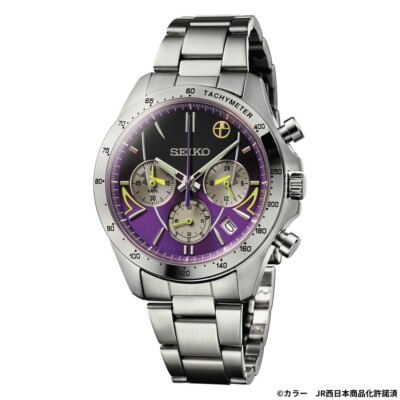 SEIKO Evangelion 500 Series Shinkansen 25th Anniv. 500 TYPE EVA