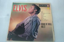 P8-ELVIS PRESLEY–ROCK ‘N’ ROLL NO.2-UK LP-1956-EX-SILVER SPOT-RIP IT UP/READY TE