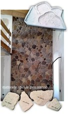 STAMPO x FINTA PIETRA RICOSTRUITA MATTONE IN GESSO CEMENTO VENEER STONE MOLD