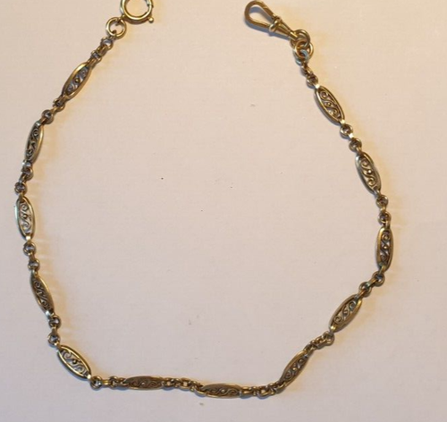 Ancienne Chaîne Pour Montre Gousset - Réf. 05108J - Occasion - Sans Marque
