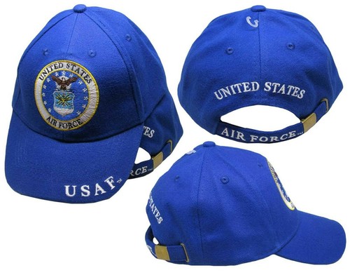 Retired Air Force Emblem Shadow Cap - Royal Blue | Windcatcher