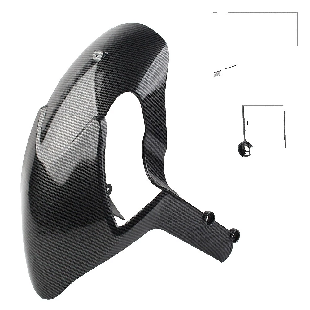 Carbon Fiber Black Motorcycle & Scooter Fenders