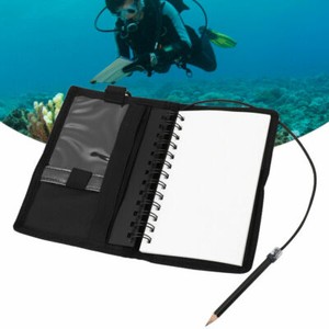 Diving Underwater Notebook Writing Pad Equipment with Pencil Waterproof ...