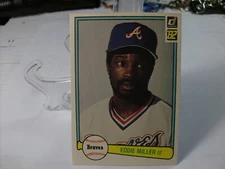 1982 Donruss Baseball #425 - Eddie Miller - Atlanta Braves  82-500