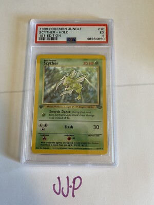 first edition scyther pokemon card Scyther Pokemon Card Credit Card Credit Card Skin  Anime Town Creations