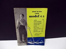 How To Use Your Model C3 Argus Camera 1950