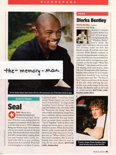 Dierks Bentley Seal 2003 Picture Article Clipping Page Bow Wow Kraft Cheese Nips