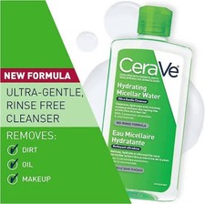 CeraVe Micellar Cleansing Water with Niacinamide for All Skin Types 295ml NEW