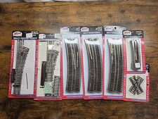 HO Scale Atlas Code 83 Track Lot Turnouts Cur...