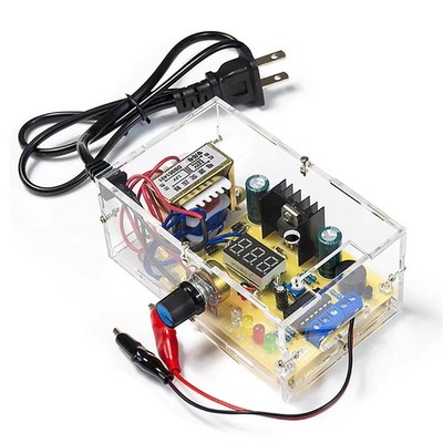 LM317 Adjustable Voltage Regulator DIY Kit Power Supply Module AC 110V To DC