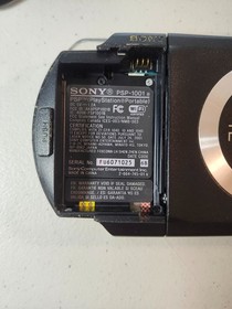 PSP-1001 Sony PlayStation Portable  Black Tested And Working