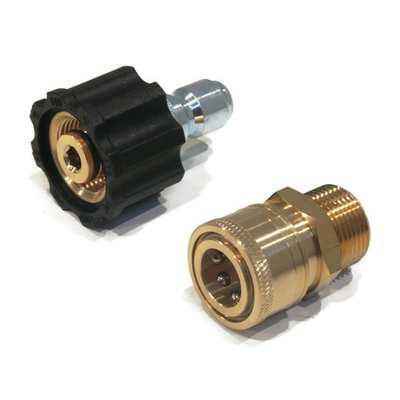 #ad Pressure Washer QUICK CONNECT M22 FPT x 3 8quot; Plug amp; M22 MPT x 3 8quot; Coupler Set $16.49