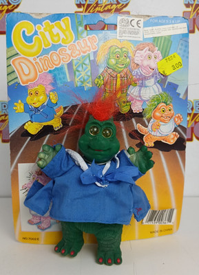 CITY DINOSAUR ACTION FIGURE BOOTLEG KO VINTAGE LITTLE JIMMY BROTHER DINOSAURS