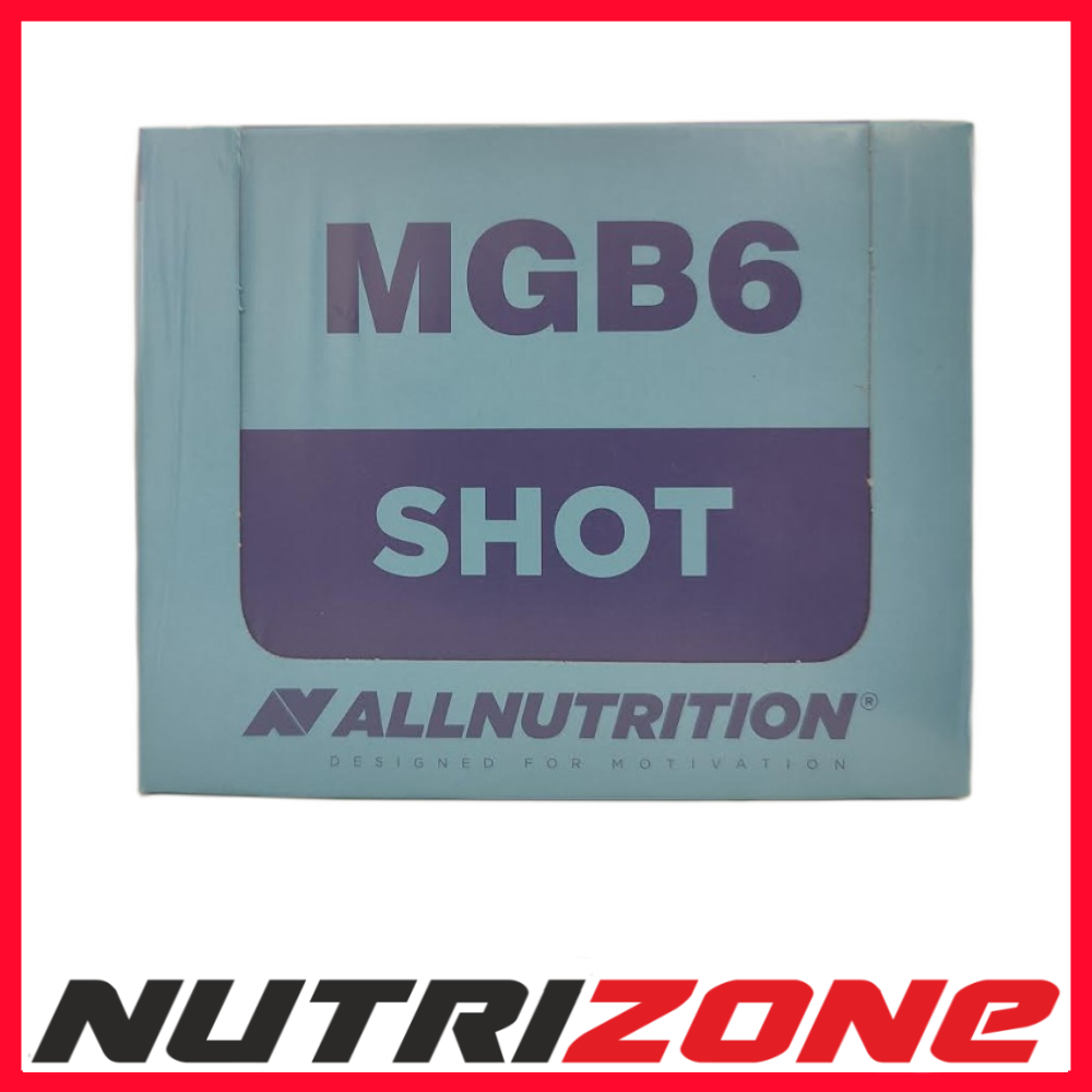 Allnutrition MgB6 Magnesium & Vitamin B6 Shot - 12 x 80 ml