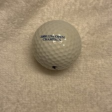 2000 129th Open Champion Tiger Logo Golf Ball 1 Nike Pre-Owned Free Shipping