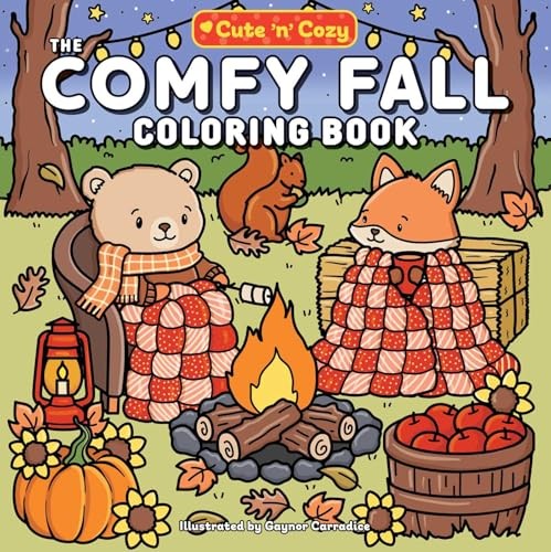The Comfy Fall Coloring Book (Cute and Cozy) - Image 5