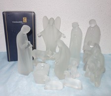 Glaskunst Christinenhütte Krippenfiguren Kri...