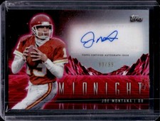 2024 Topps Midnight Joe Montana Horizon Signatures Twilight Auto #/99 Chiefs