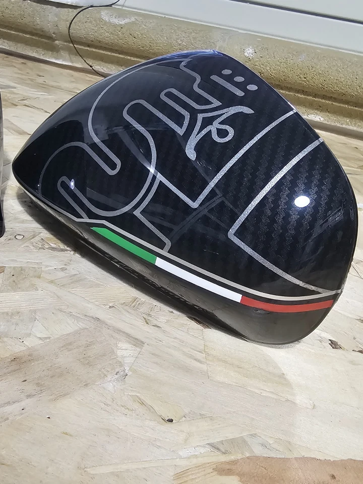 Calotte Specifiche per Giulietta Mito 159 - CARBON LOOK Specchietti  aerografato - Immagine 2 di 4